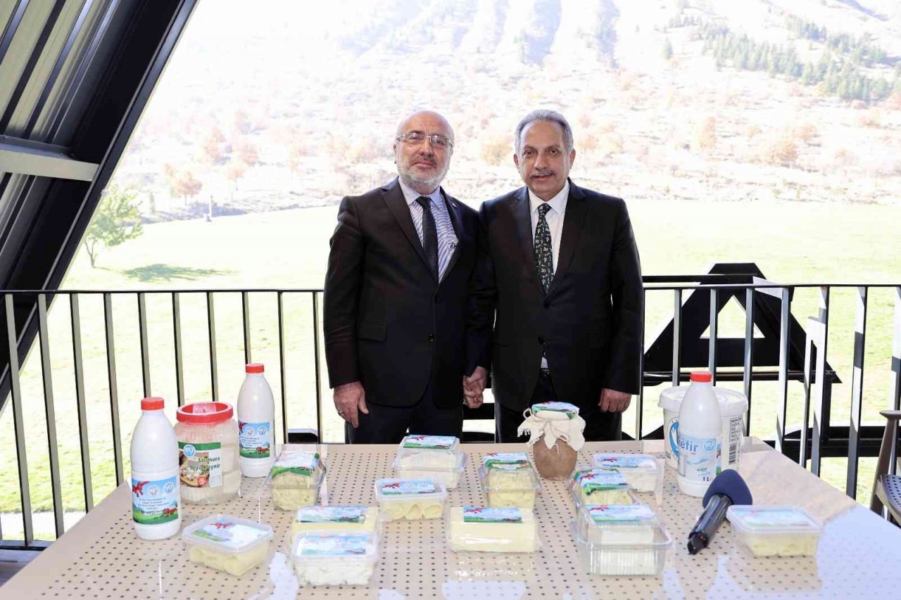 “Talas Süt Evi” ürünleri görücüye çıktı