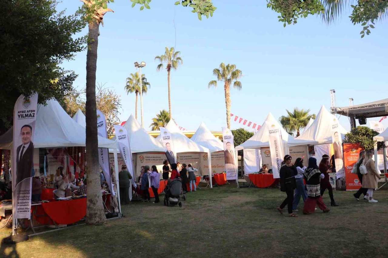 Toroslar Belediyesi standı festivalde ilgi odağı oldu