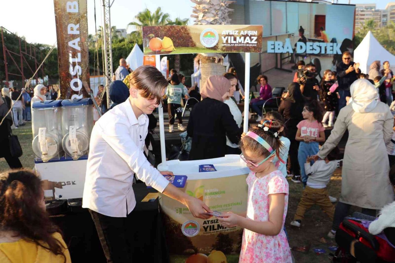 Toroslar Belediyesi standı festivalde ilgi odağı oldu