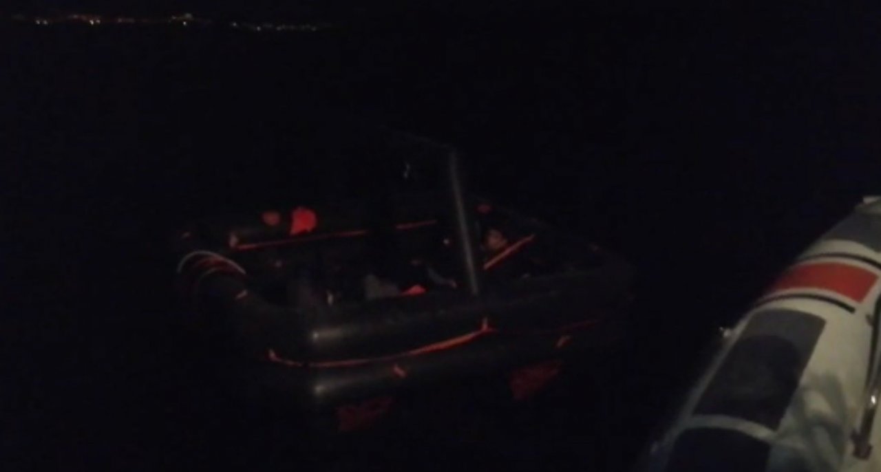 Bodrum’da 141 düzensiz göçmen kurtarıldı, 16’sı yakalandı