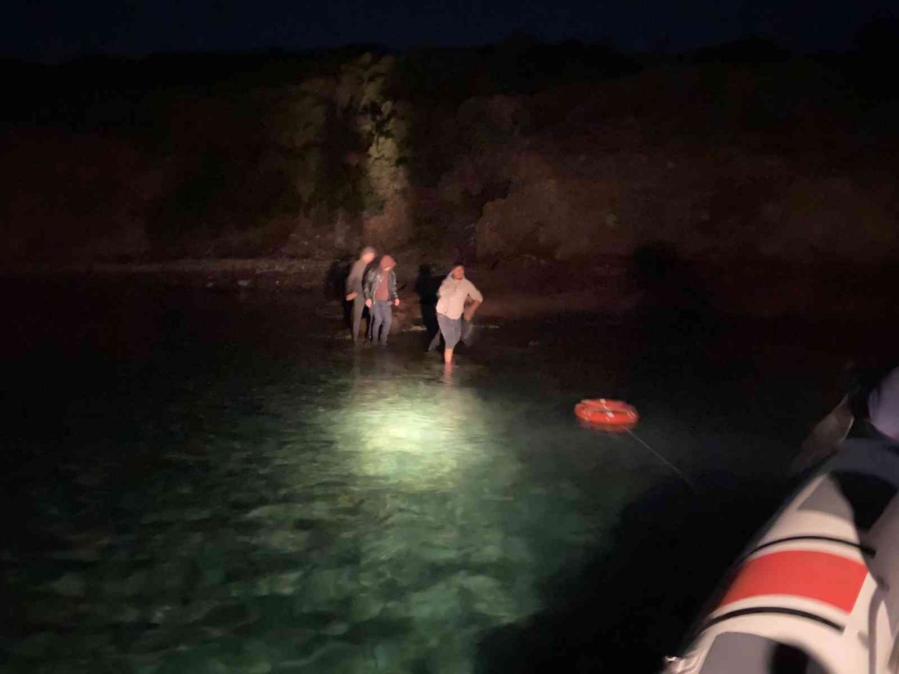 Bodrum’da 141 düzensiz göçmen kurtarıldı, 16’sı yakalandı