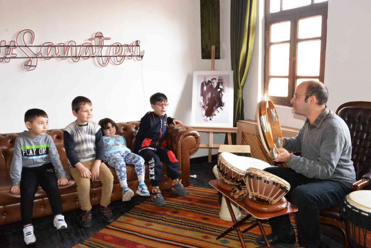 Bozüyük’te düzenlenen "içimizdeki ritm atölyesi" ilgi gördü