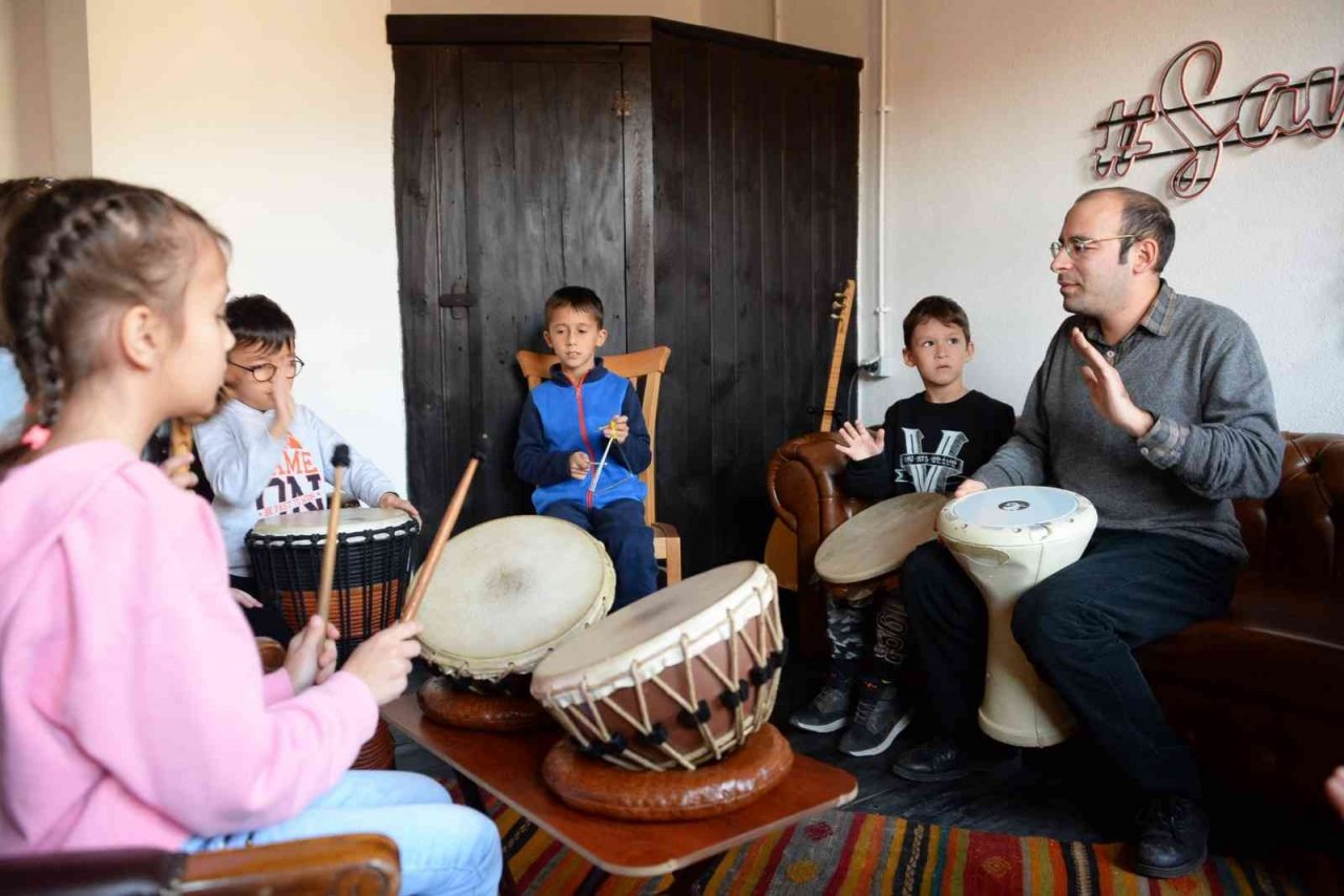 Bozüyük’te düzenlenen "içimizdeki ritm atölyesi" ilgi gördü