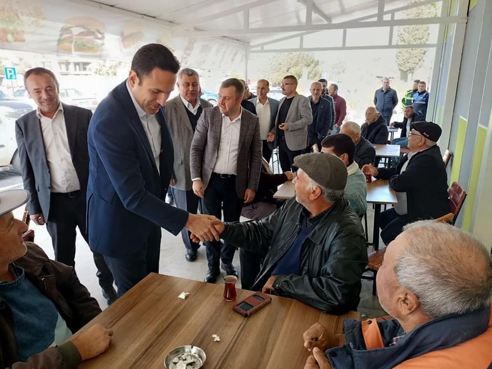 AK Parti heyeti Ezine’de