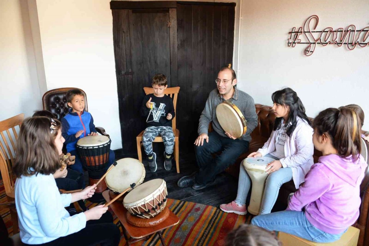 Bozüyük’te düzenlenen "içimizdeki ritm atölyesi" ilgi gördü
