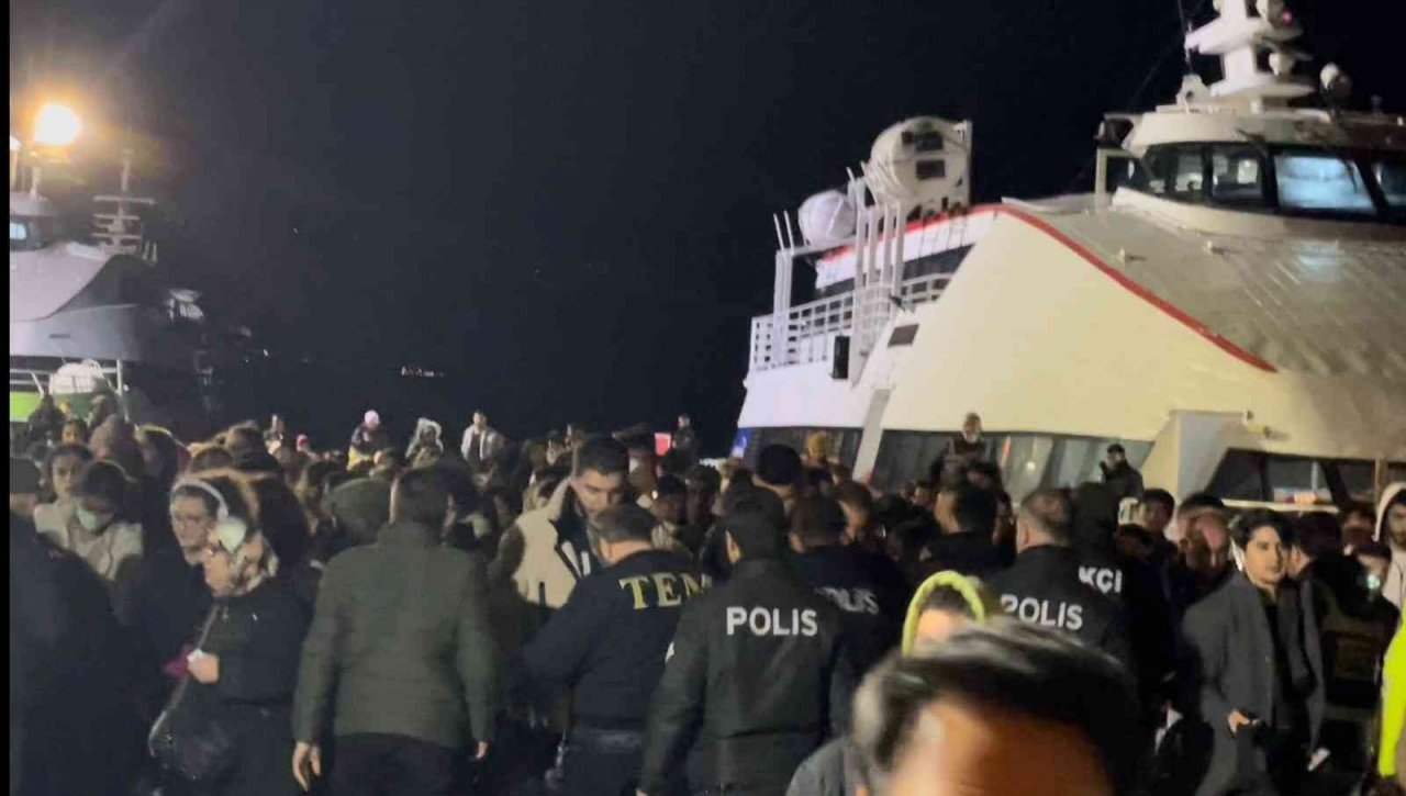 Feribotu kaçırdığı için bomba ihbarı yapan kişi serbest bırakıldı