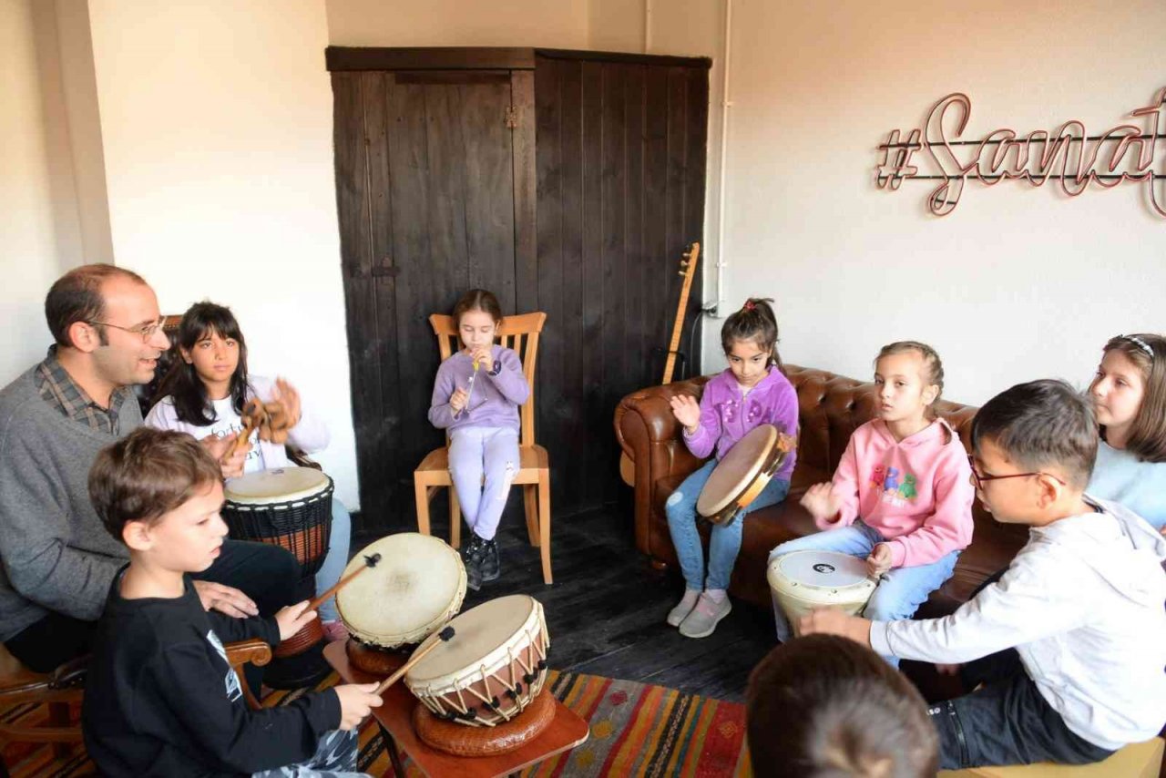 Bozüyük’te düzenlenen "içimizdeki ritm atölyesi" ilgi gördü