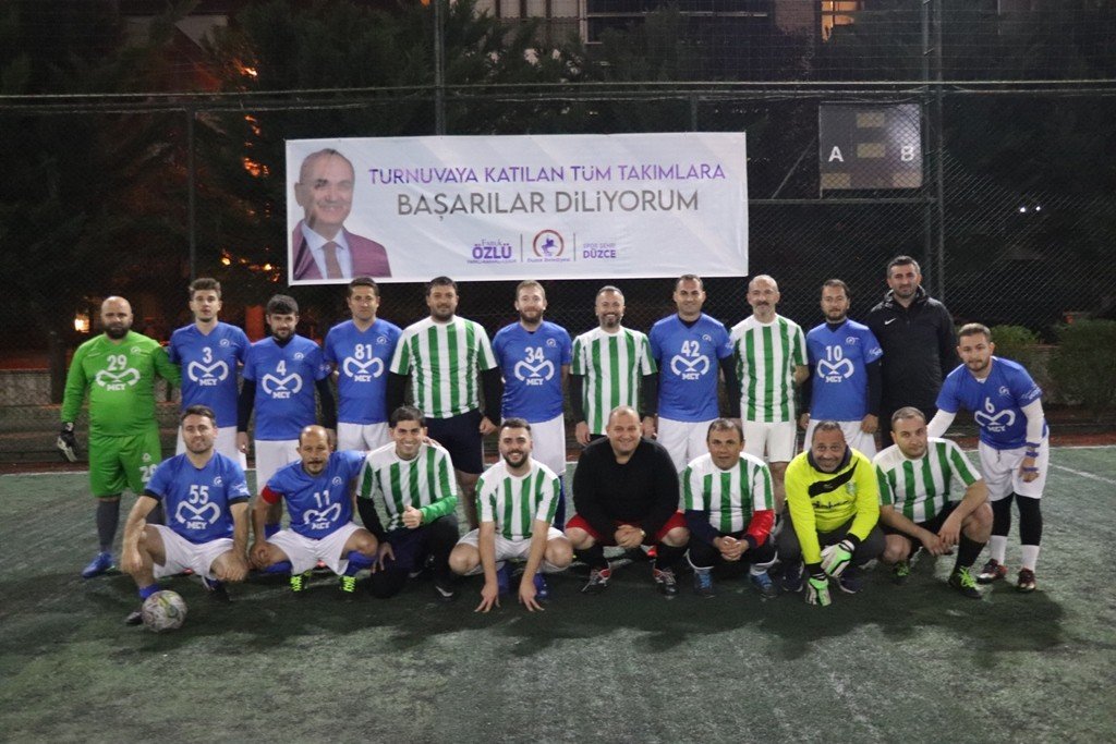 Düzce Belediyesi futbol turnuvası başladı
