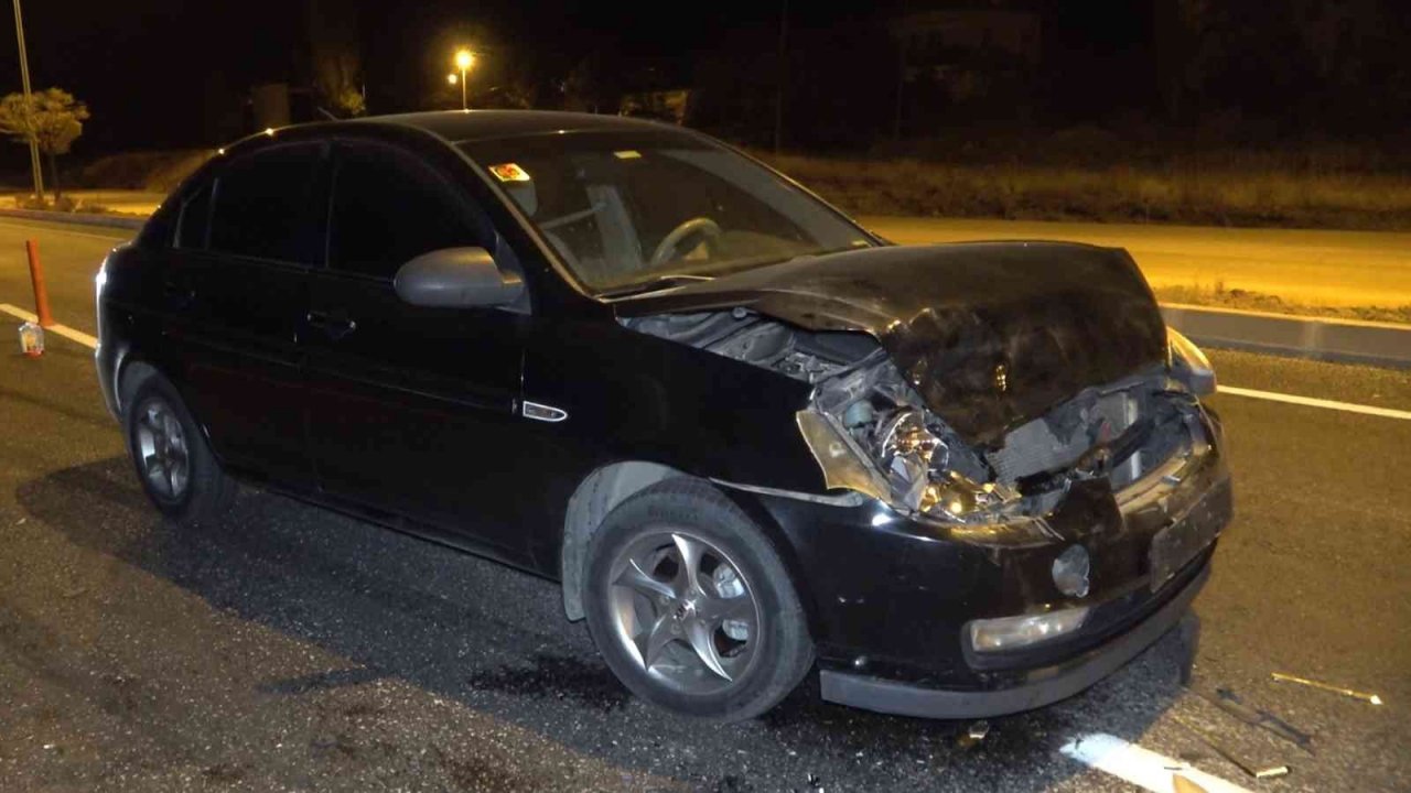 Kırıkkale’de iki otomobil çarpıştı: 4 yaralı