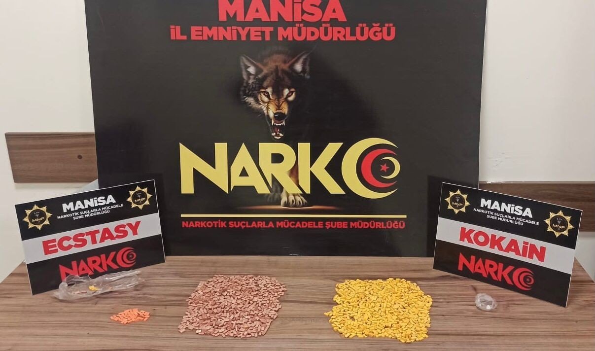 Manisa’da uyuşturucu operasyonunda 3 tutuklama
