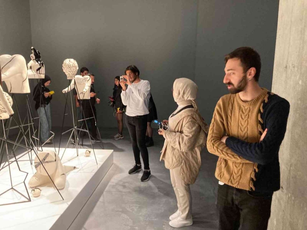 NEVÜ’lü öğrenciler 17. İstanbul Bienali’ne katıldı