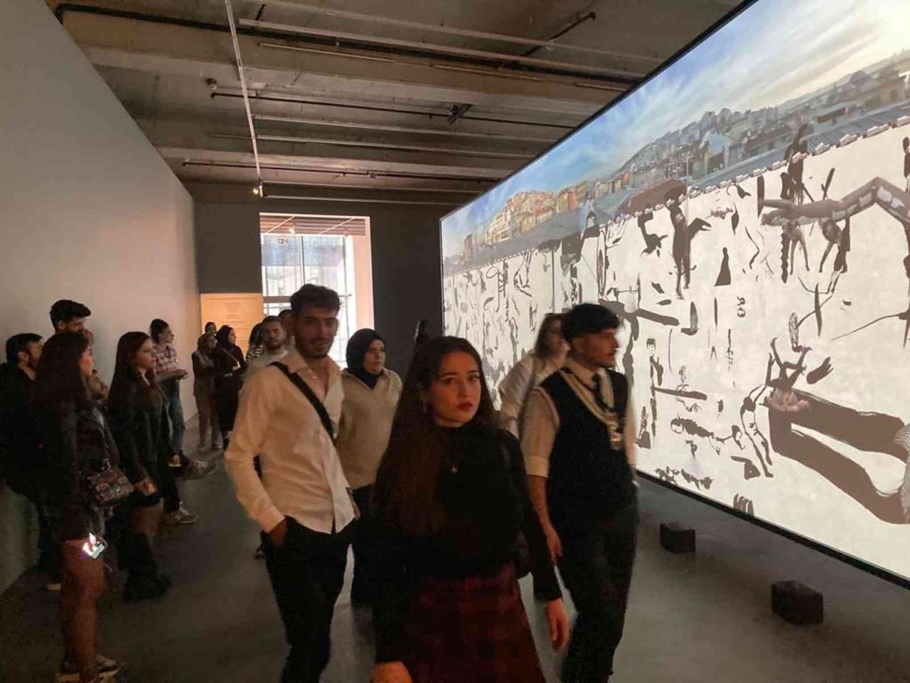 NEVÜ’lü öğrenciler 17. İstanbul Bienali’ne katıldı