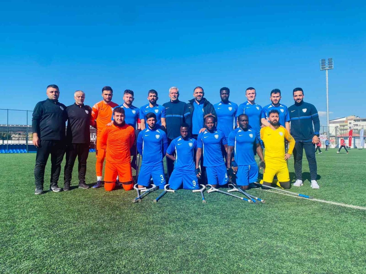 Şahinbey Ampute takımı gruptan lider olarak çıktı 3-0