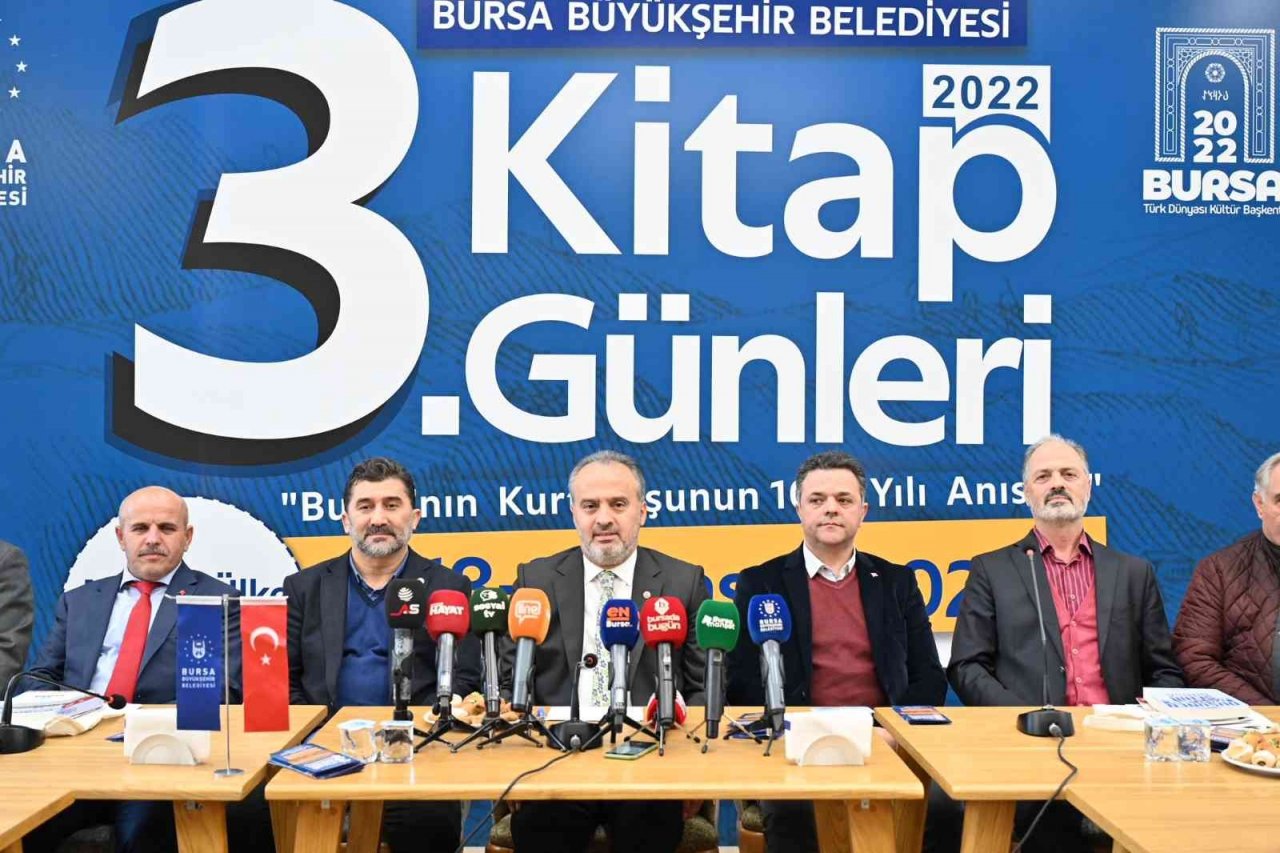 Bursa’da kitap günleri heyecanı başlıyor