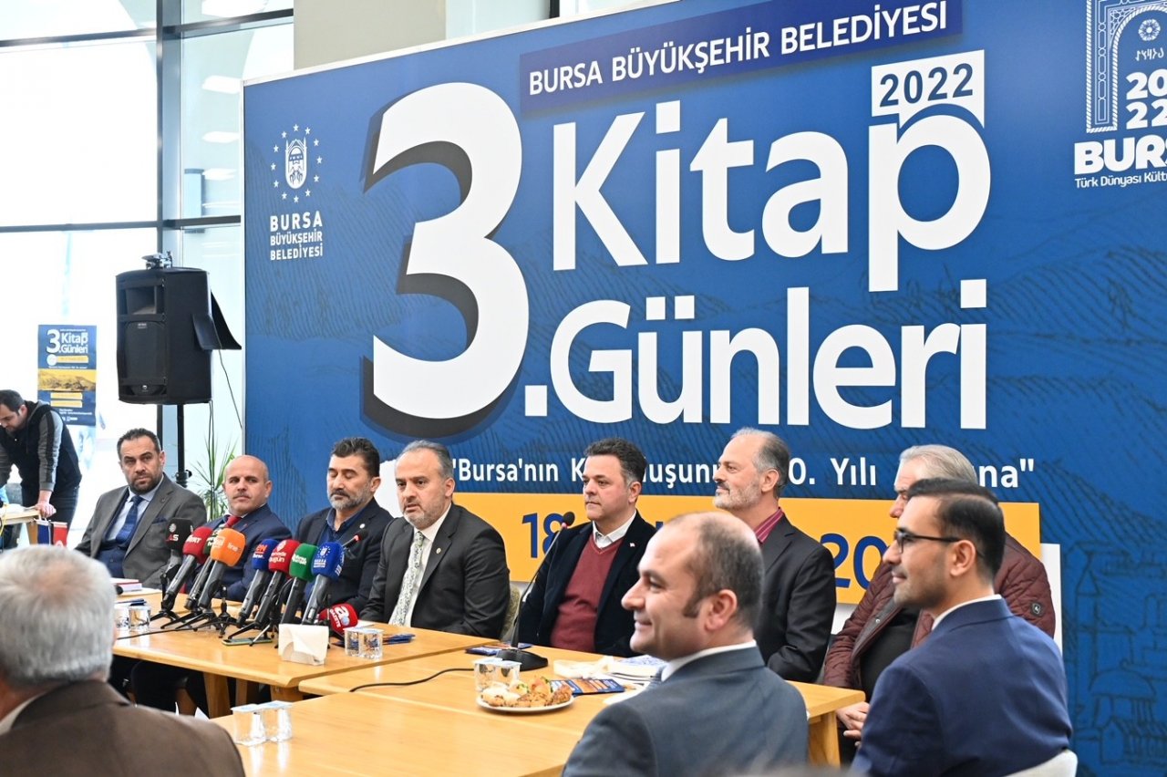 Bursa’da kitap günleri heyecanı başlıyor