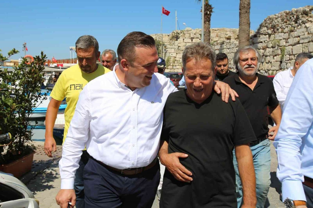 Girlen Balıkçı Barınağı projesinde imzalar atıldı, yer teslimi yapıldı