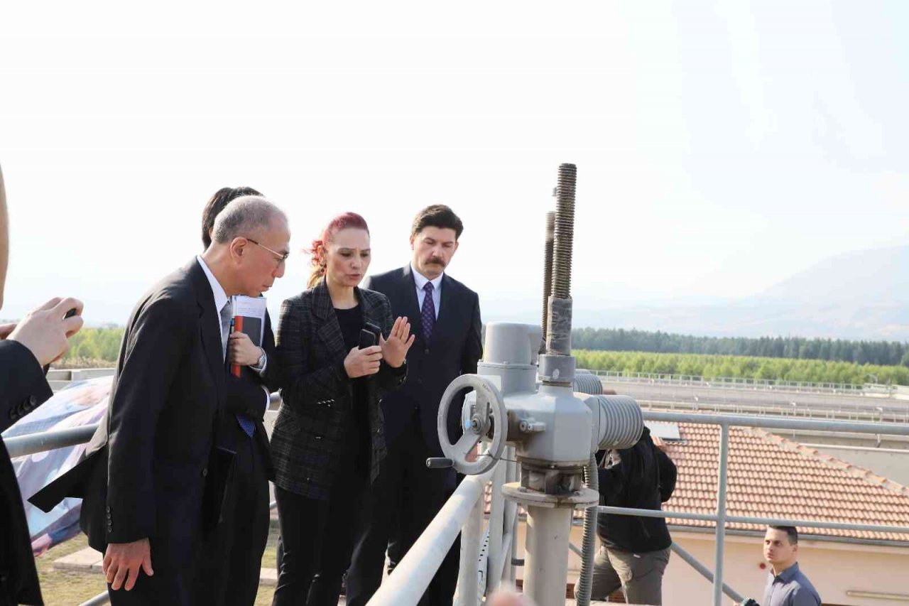 Japon Büyükelçisi Kırıkhan Atıksu Arıtma Tesisi’nde
