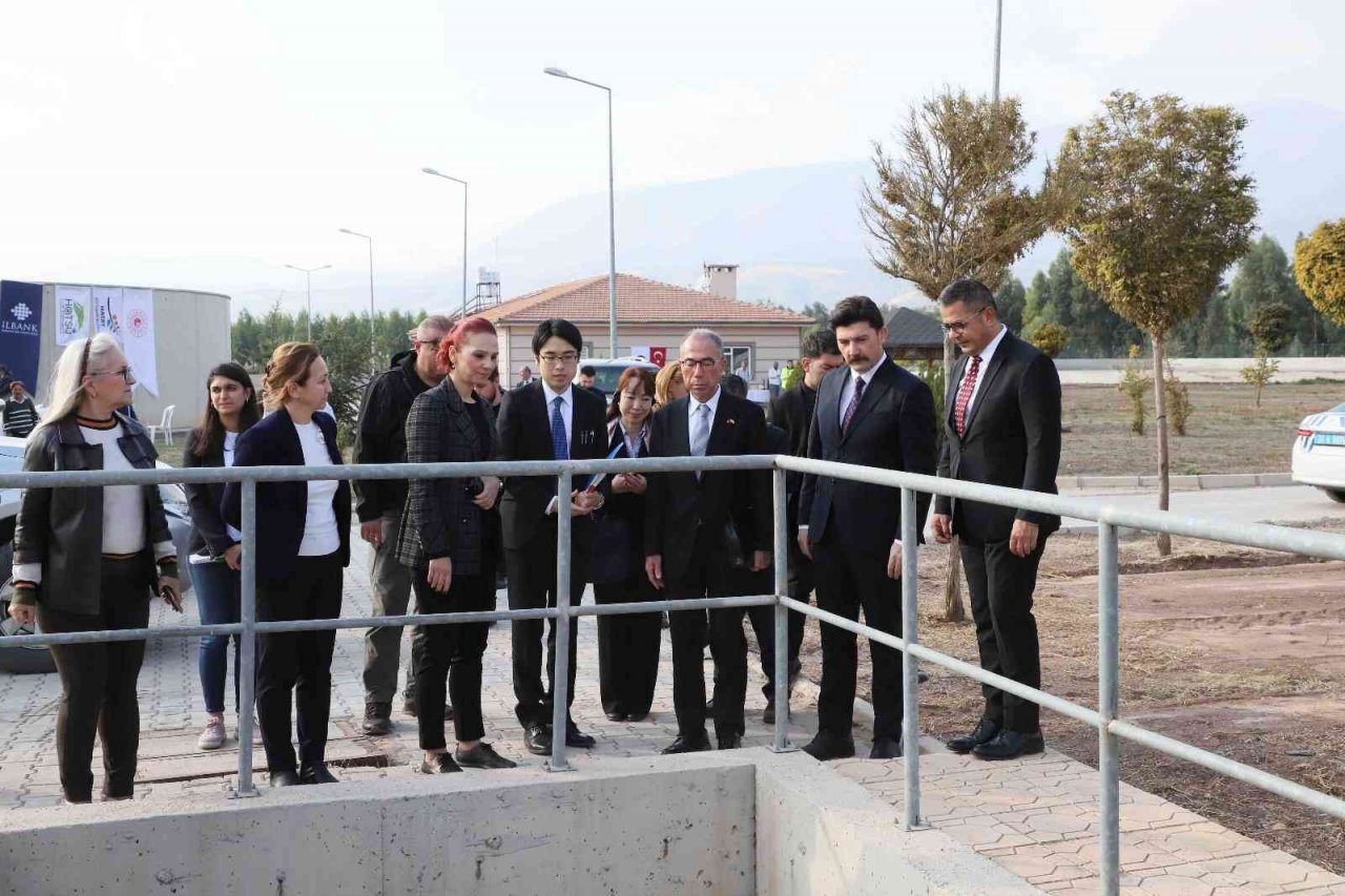 Japon Büyükelçisi Kırıkhan Atıksu Arıtma Tesisi’nde