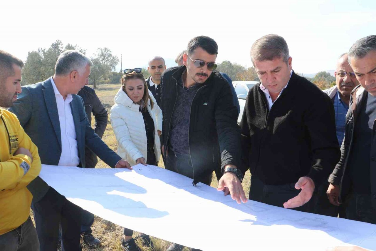 Çevreci tesisin yer teslimi yapıldı