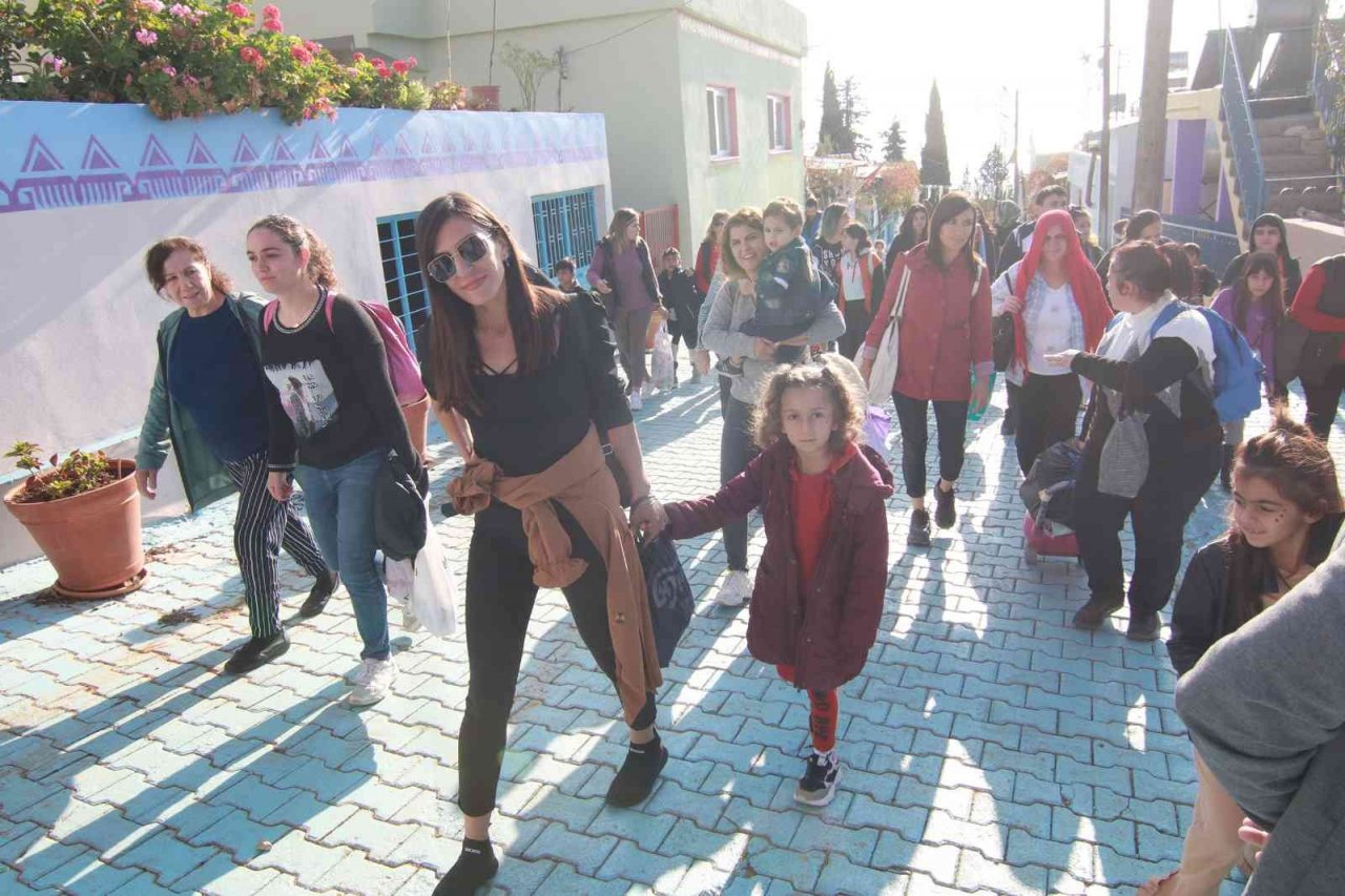 Aileler ve çocukları doğayı keşfetti