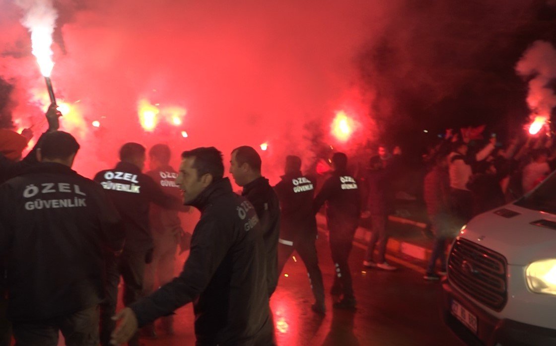 A Milli Takım kafilesi Gaziantep’te