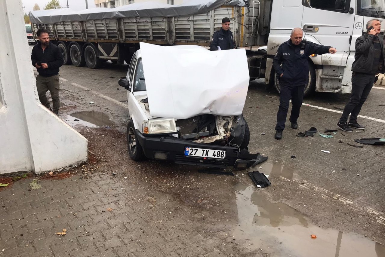 Gölbaşı ilçesinde zincirleme kaza: 3 yaralı