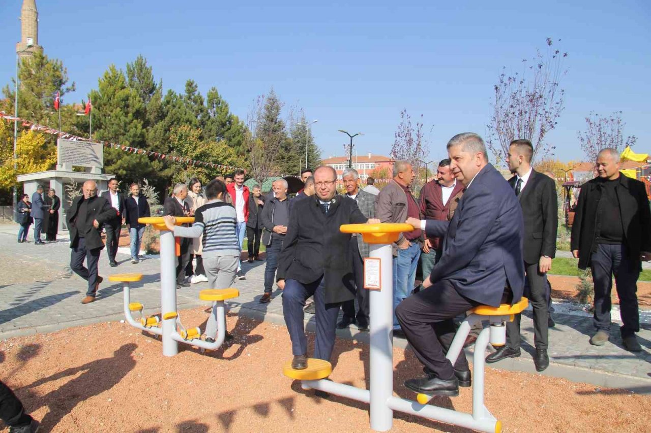 Bünyan’da Şehit Eyüp Girgin Parkı açıldı