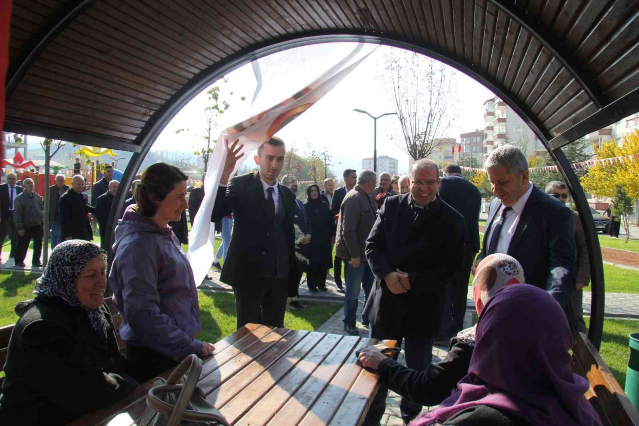 Bünyan’da Şehit Eyüp Girgin Parkı açıldı