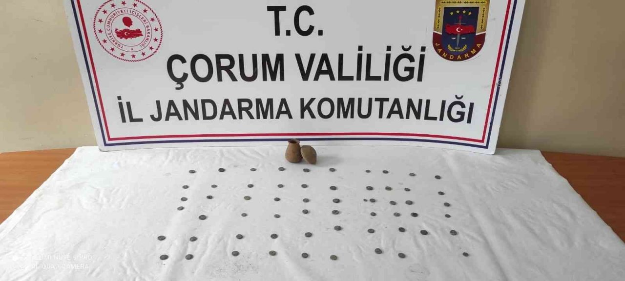 Çorum’da tarihi eser operasyonu