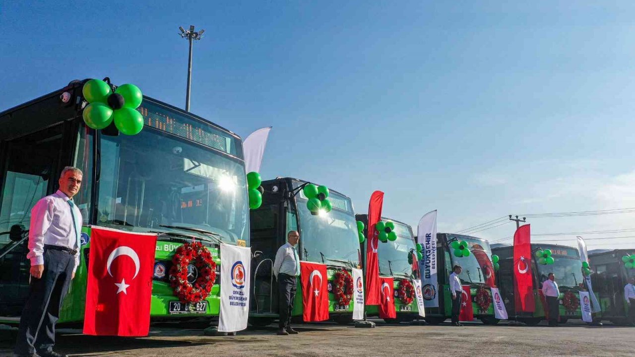 Büyükşehir Ulaşım AŞ filosuna 8 yeni otobüs