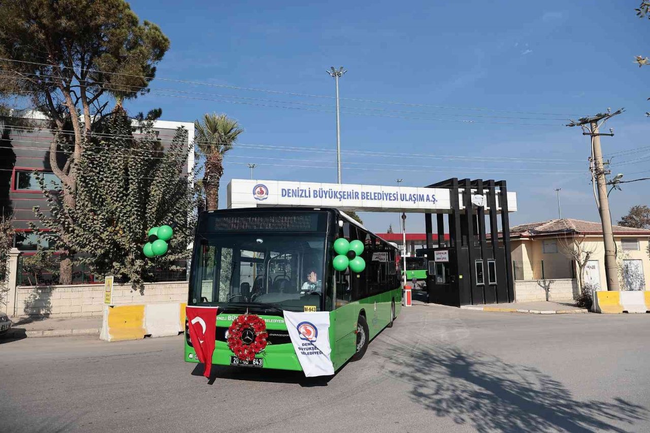 Büyükşehir Ulaşım AŞ filosuna 8 yeni otobüs