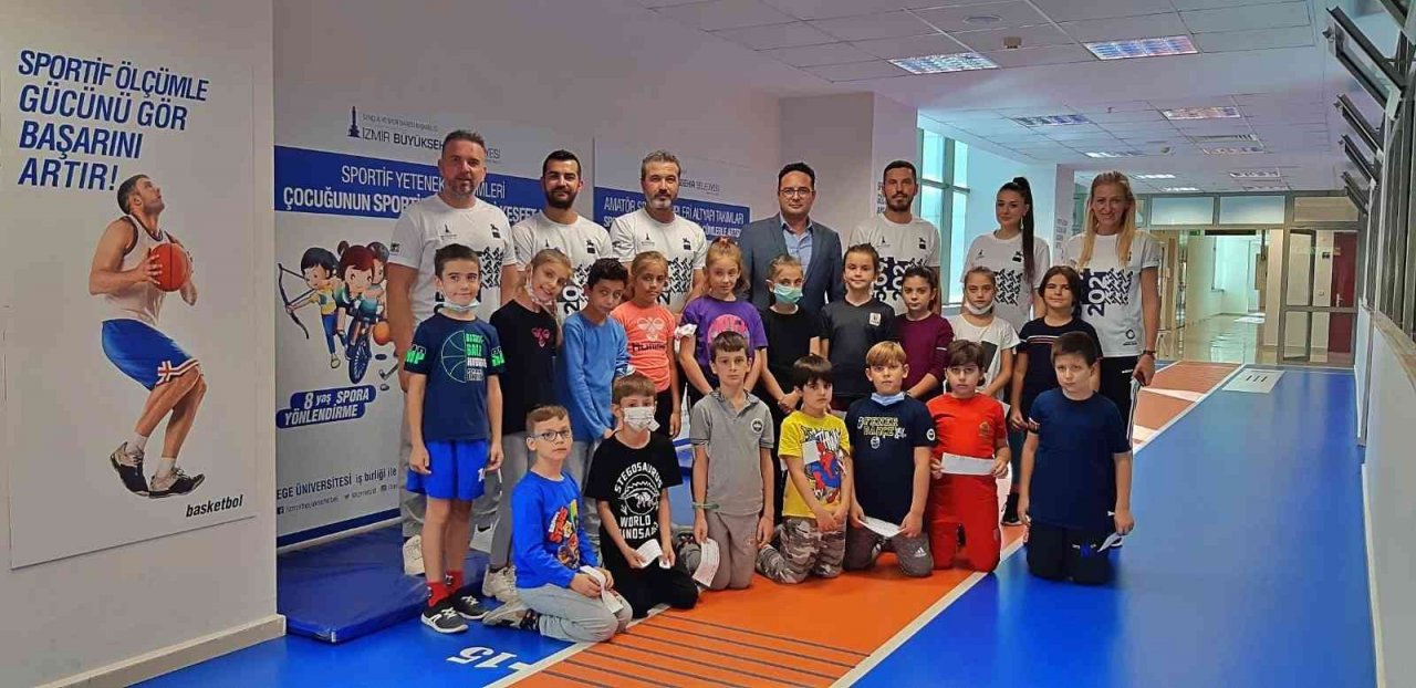 Sportif yetenek ölçümü programına yoğun ilgi
