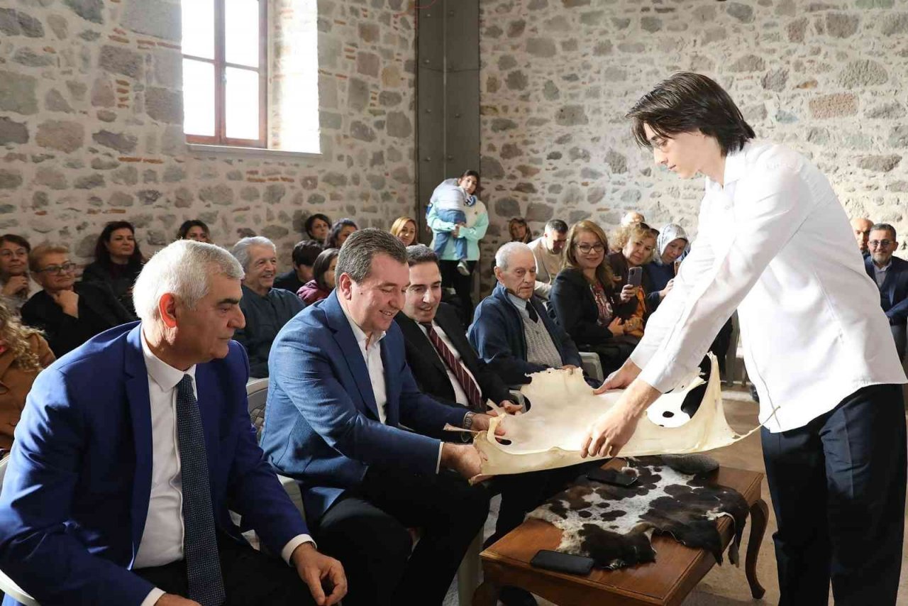 Peştemal kuşandılar, parşömen ustalığına yükseldiler