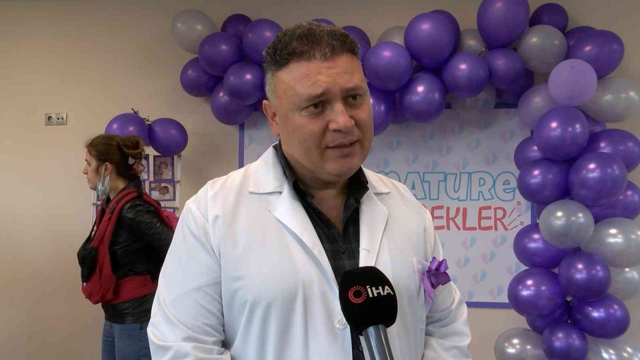 Kartal’da Dünya Prematüre Günü bebekler ve aileleriyle kutlandı