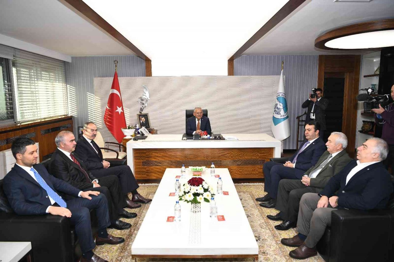 Başkan Büyükkılıç, KTO heyetini kabul etti
