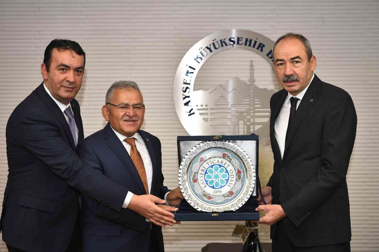 Başkan Büyükkılıç, KTO heyetini kabul etti