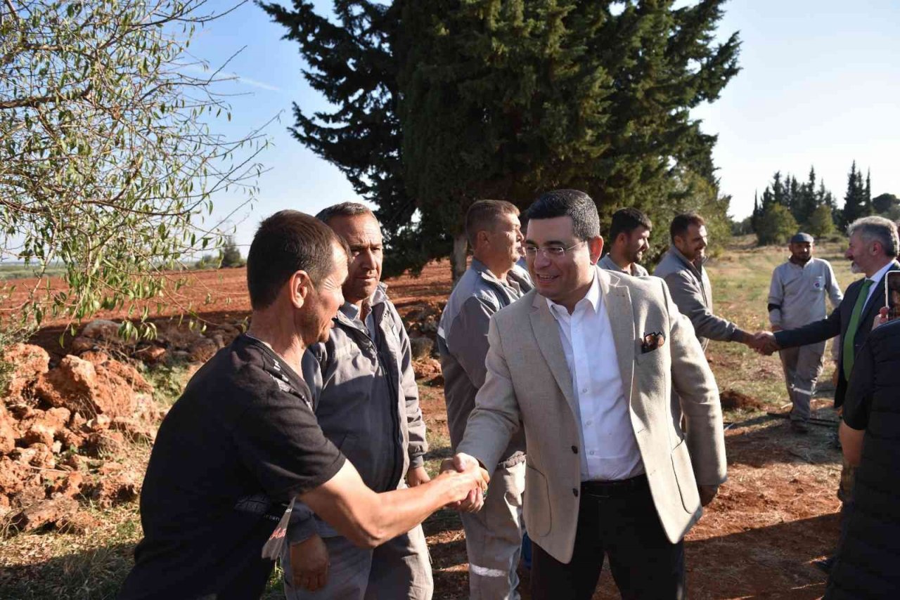 Antalya Orman Çiftliği’nde buğday tohumları toprakla buluştu