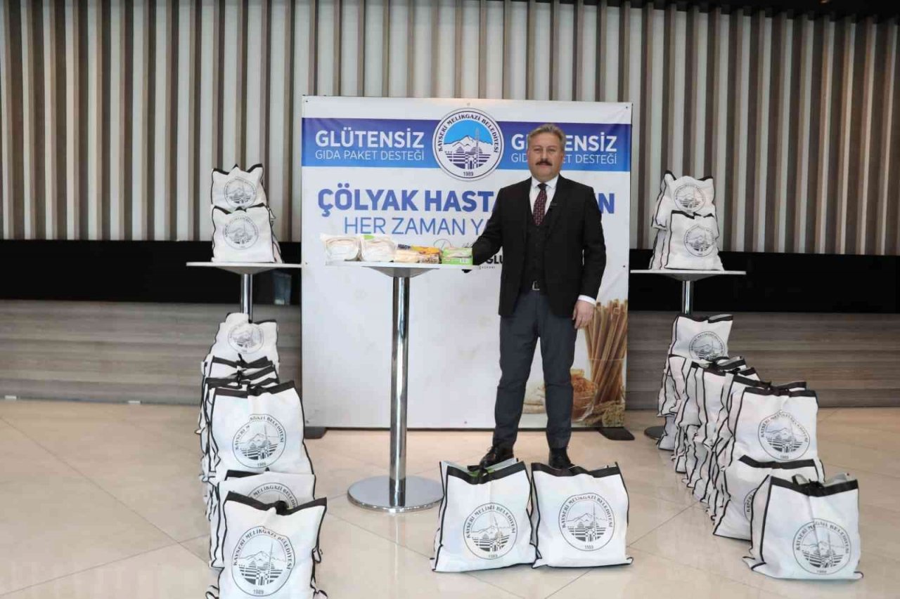 Melikgazi’den Çölyak Hastalarına Destek Devam Ediyor