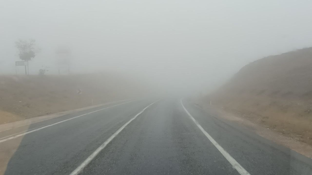 Adıyaman’da yoğun sis