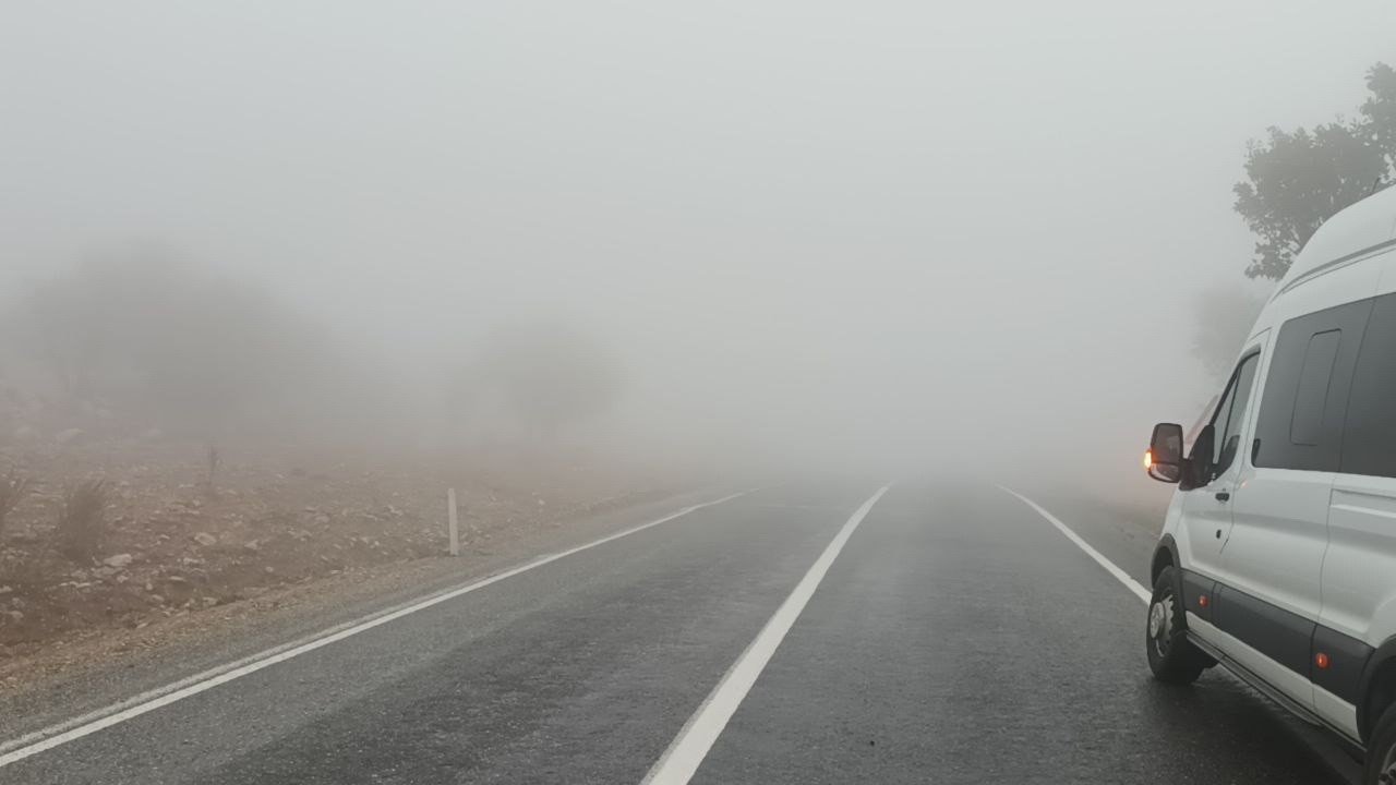 Adıyaman’da yoğun sis