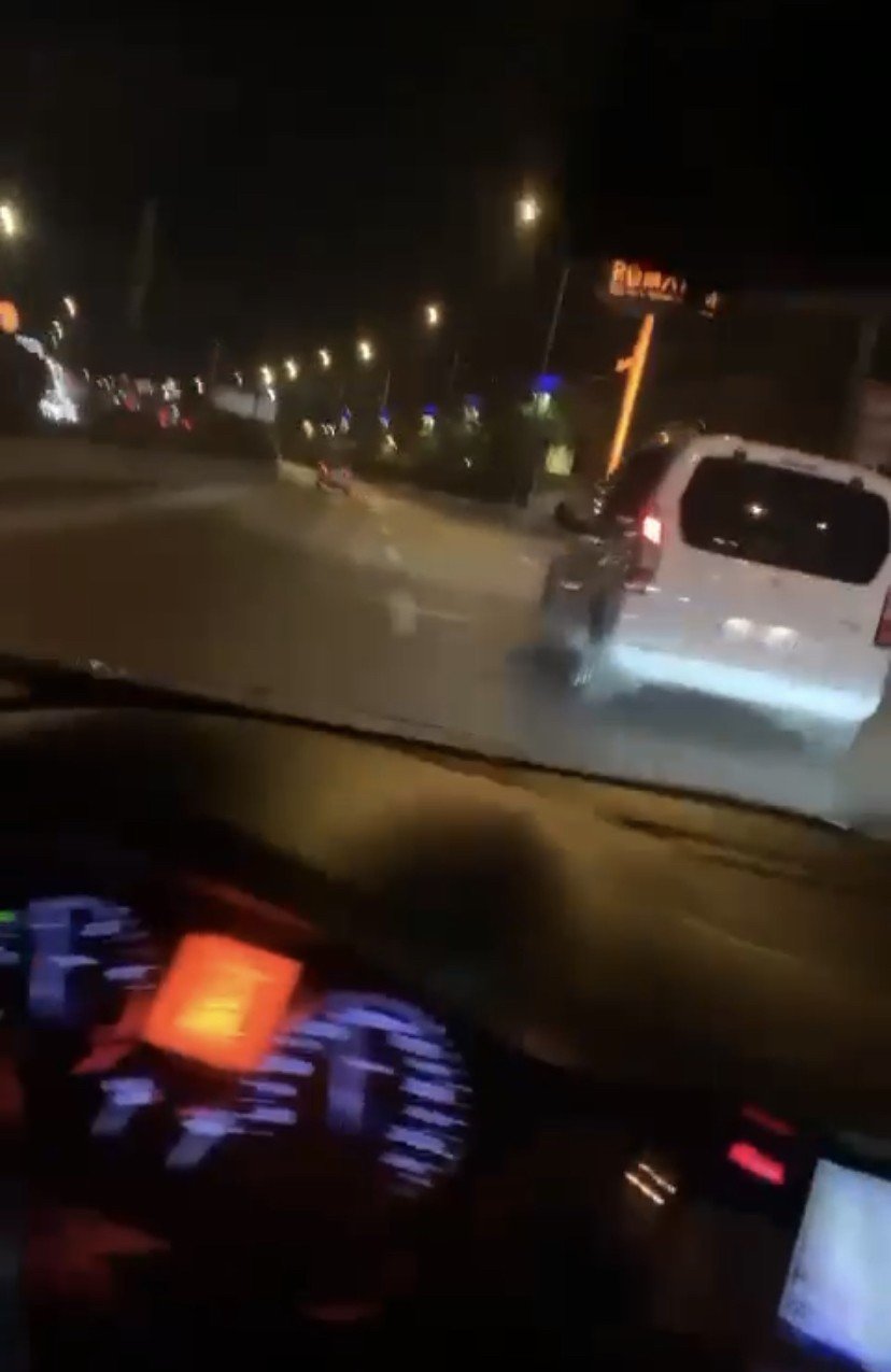 Bursa’da kaza anını saniye saniye kaydetti