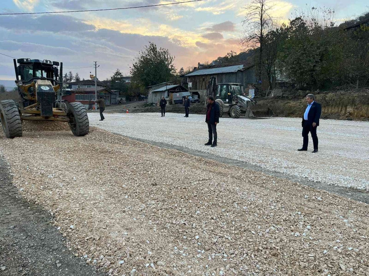 Kış gelmeden çalışmalar hız kazandı