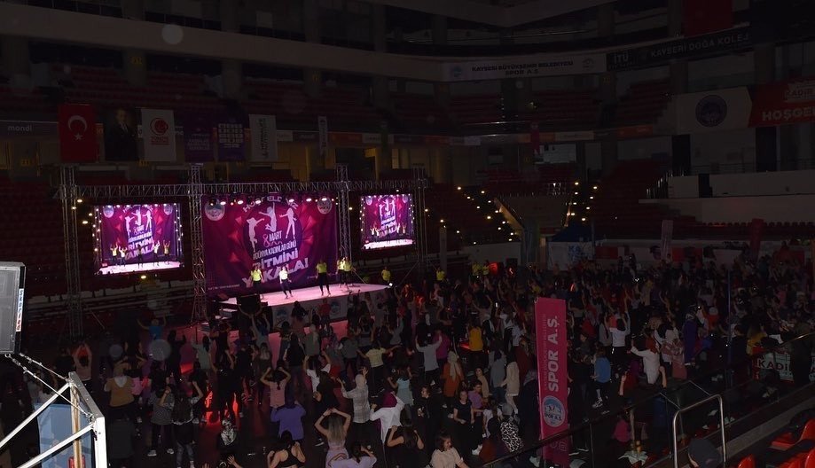 Büyükşehir Spor A.Ş.’den kadınlara özel renkli etkinlik