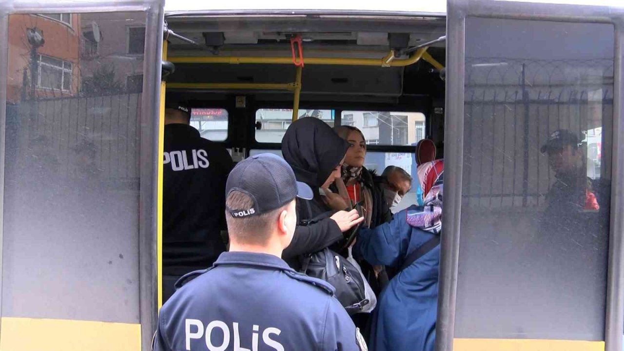 Maltepe’de AVM ve toplu taşımalara denetim