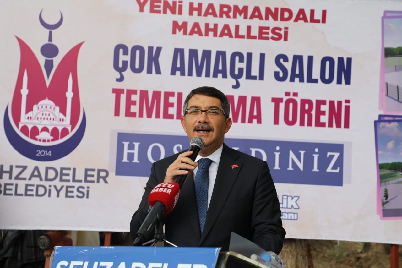 Şehzadeler Belediyesi Yeni Harmandalı Projesinin temelini attı