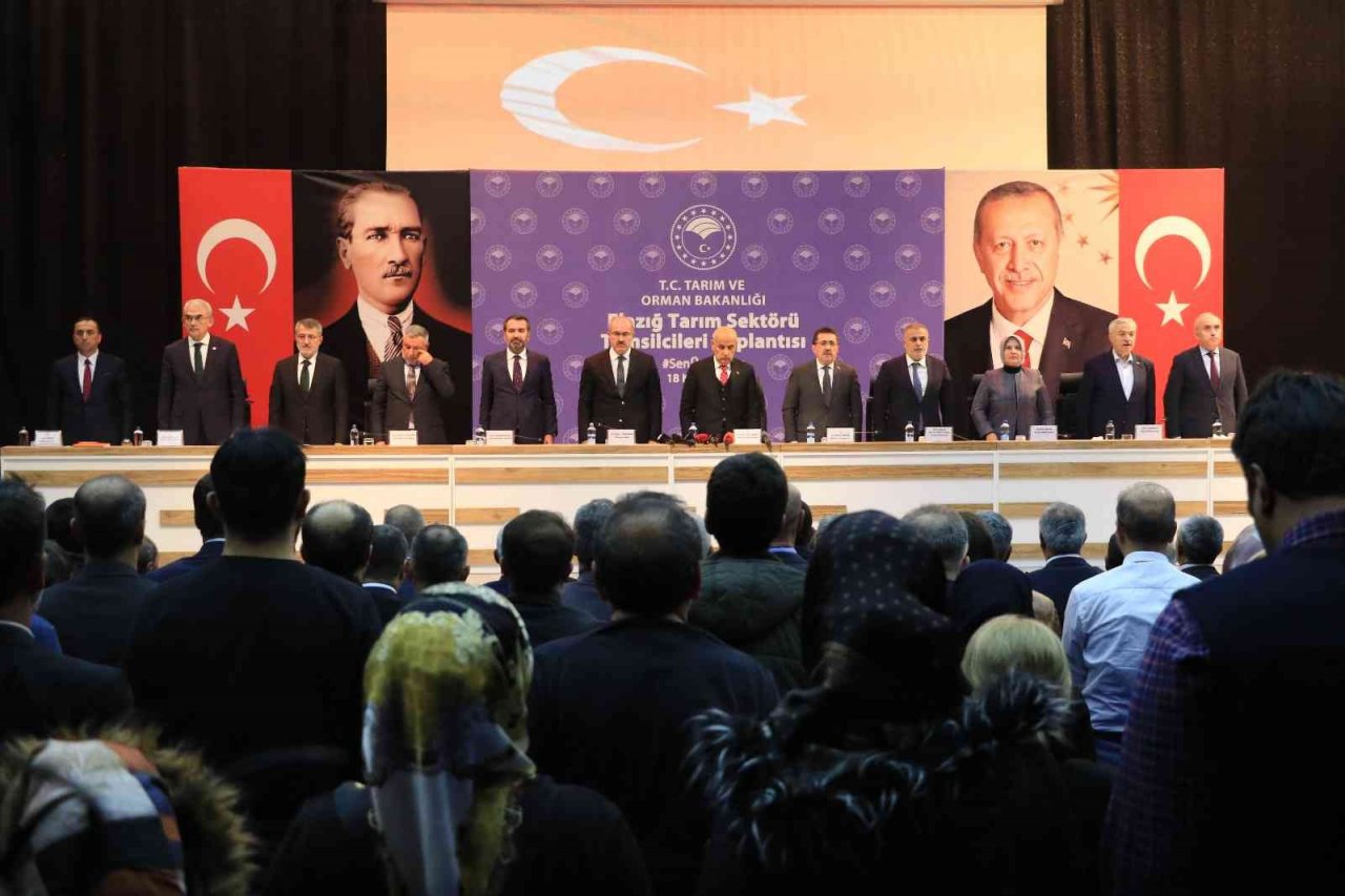 Tarım ve Orman Bakanı Kirişci: “Yeni dönemde her isteyen, istediği yere istediğini ekemeyecek dikemeyecek"