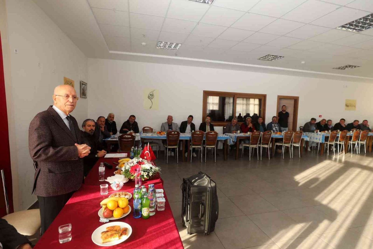 Yenimahalle Belediye Başkanı Yaşar mermerci esnafıyla buluştu