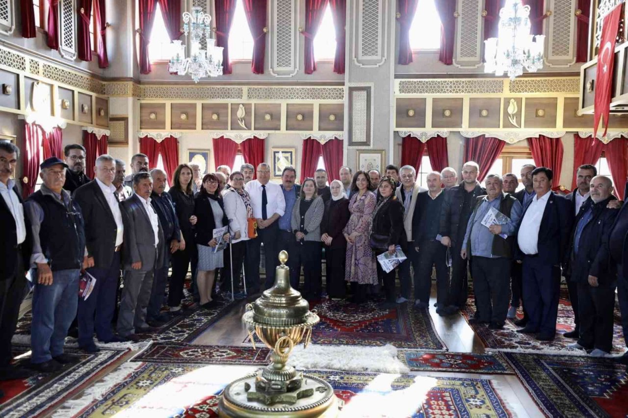 Başkan Çerçi muhtarlar ile buluştu