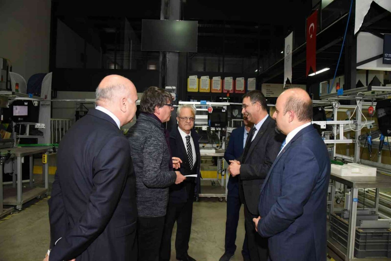 AB Türkiye Delegasyonu heyetinden Model Fabrika’ya ziyaret