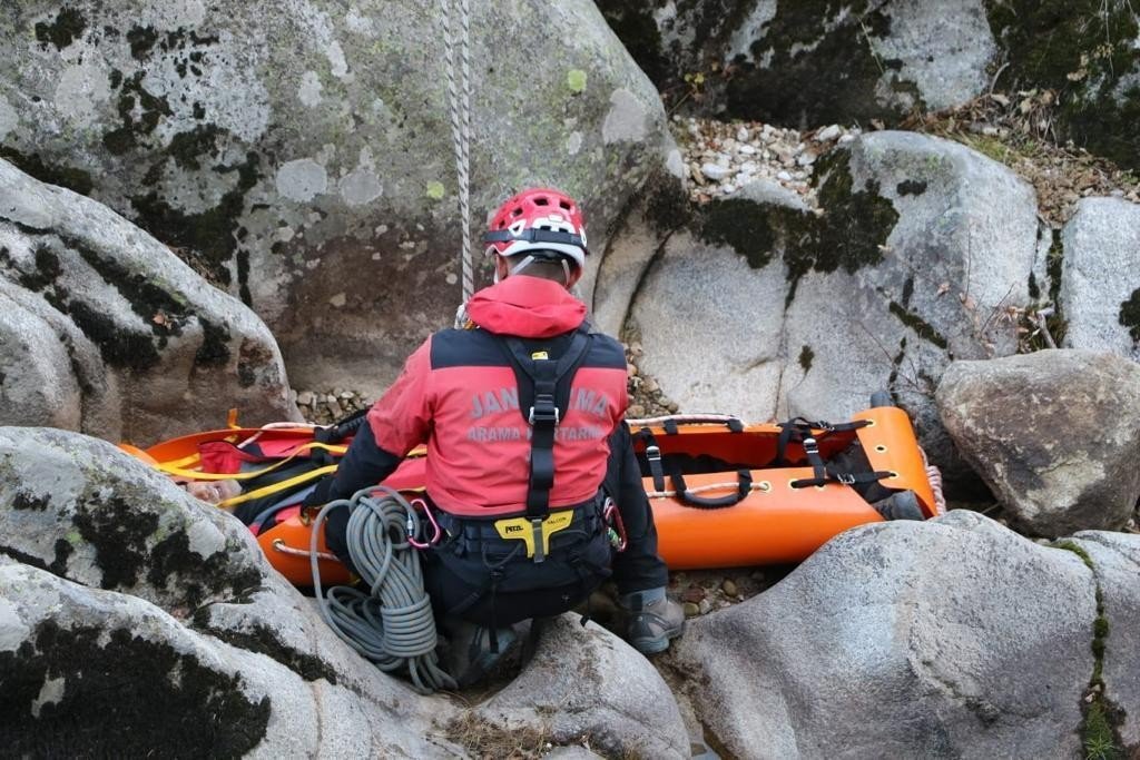 Jandarman kurtarma tatbikatı